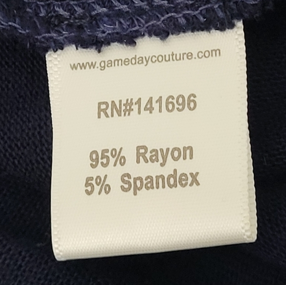 Game Day Couture Unc Tarheels Ladies Waterfall Open Front Cardigan Color White B - Picture 5 of 5